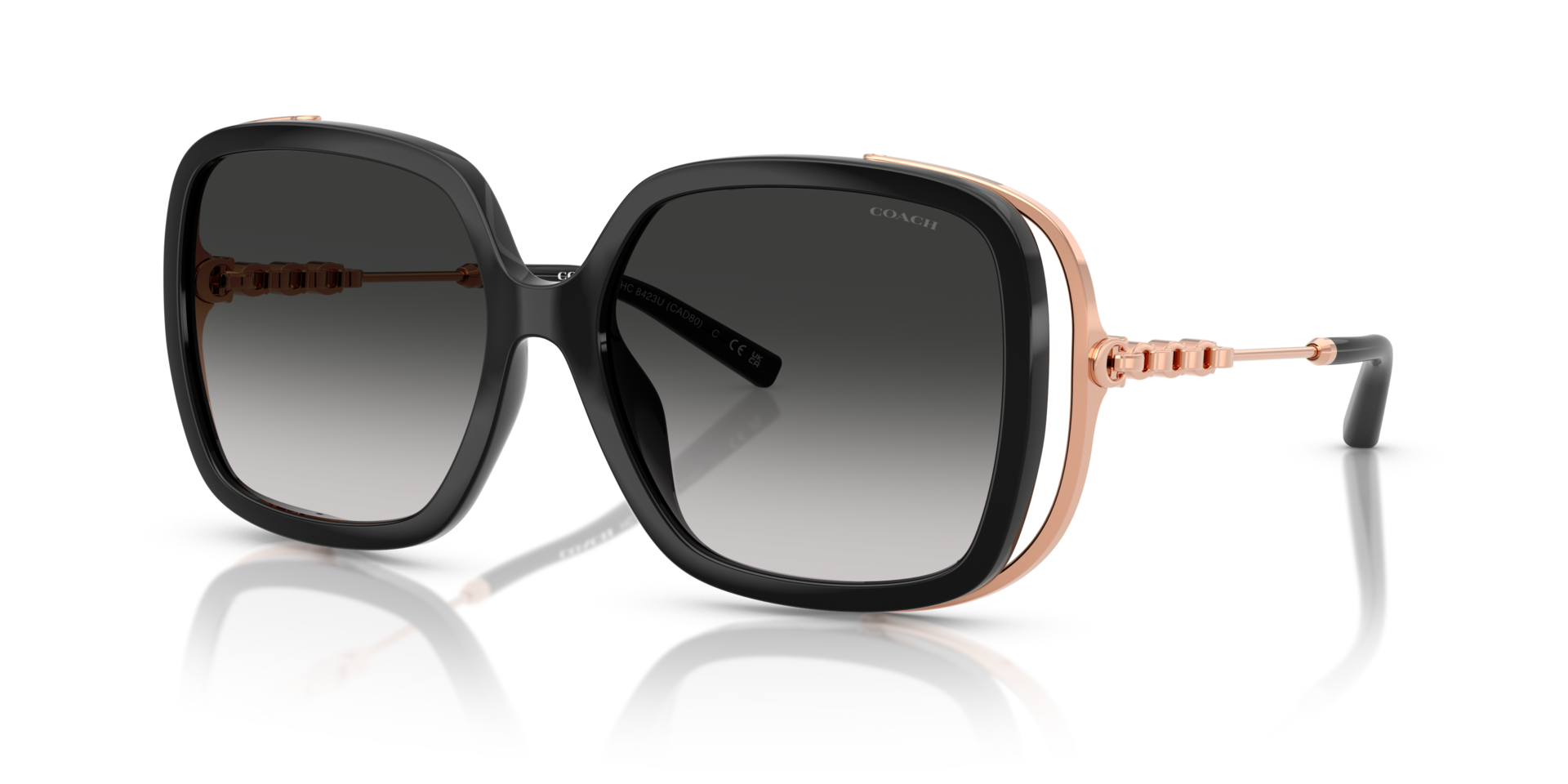 0HC8423U-Coach Sunwear-Black