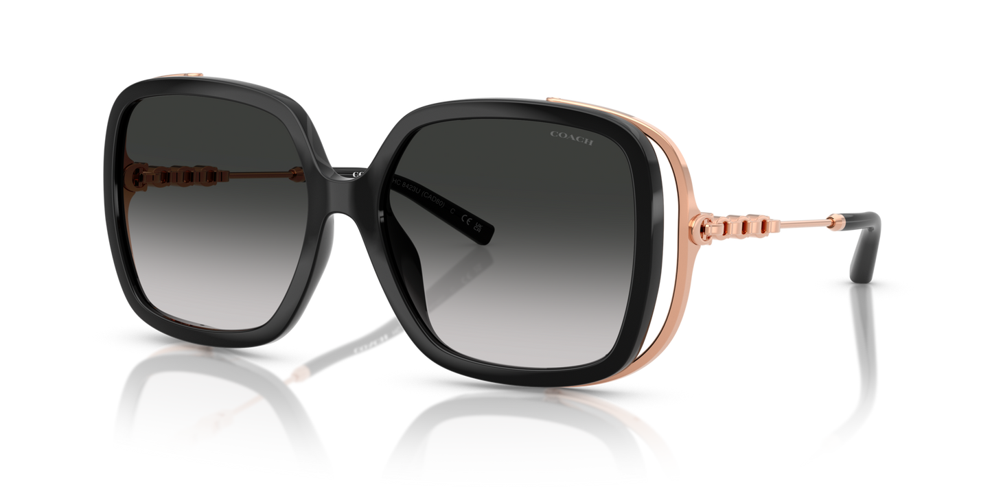 0HC8423U-Coach Sunwear-Black