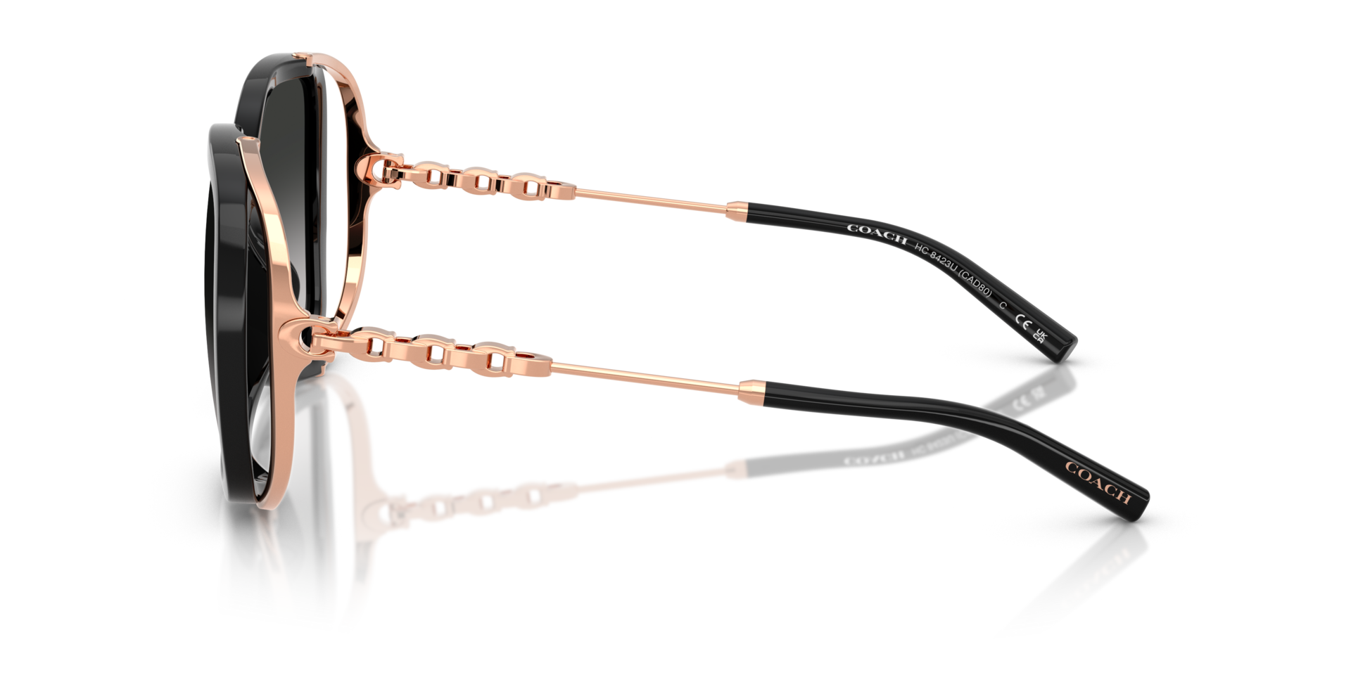 0HC8423U-Coach Sunwear-Black