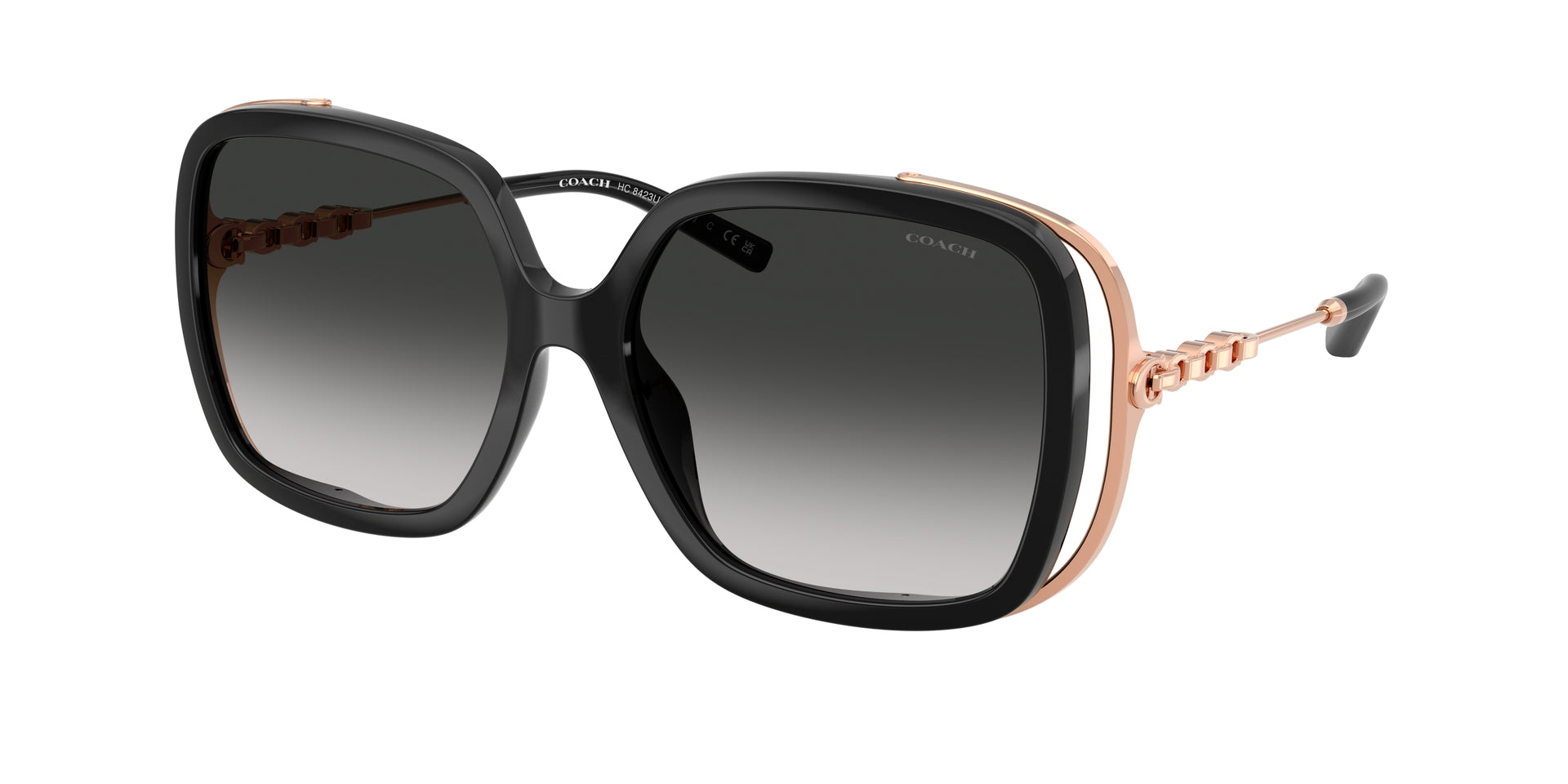 0HC8423U-Coach Sunwear-Black