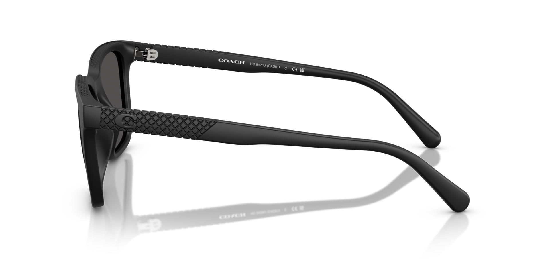 0HC8426U-Coach Sunwear-Matte Black