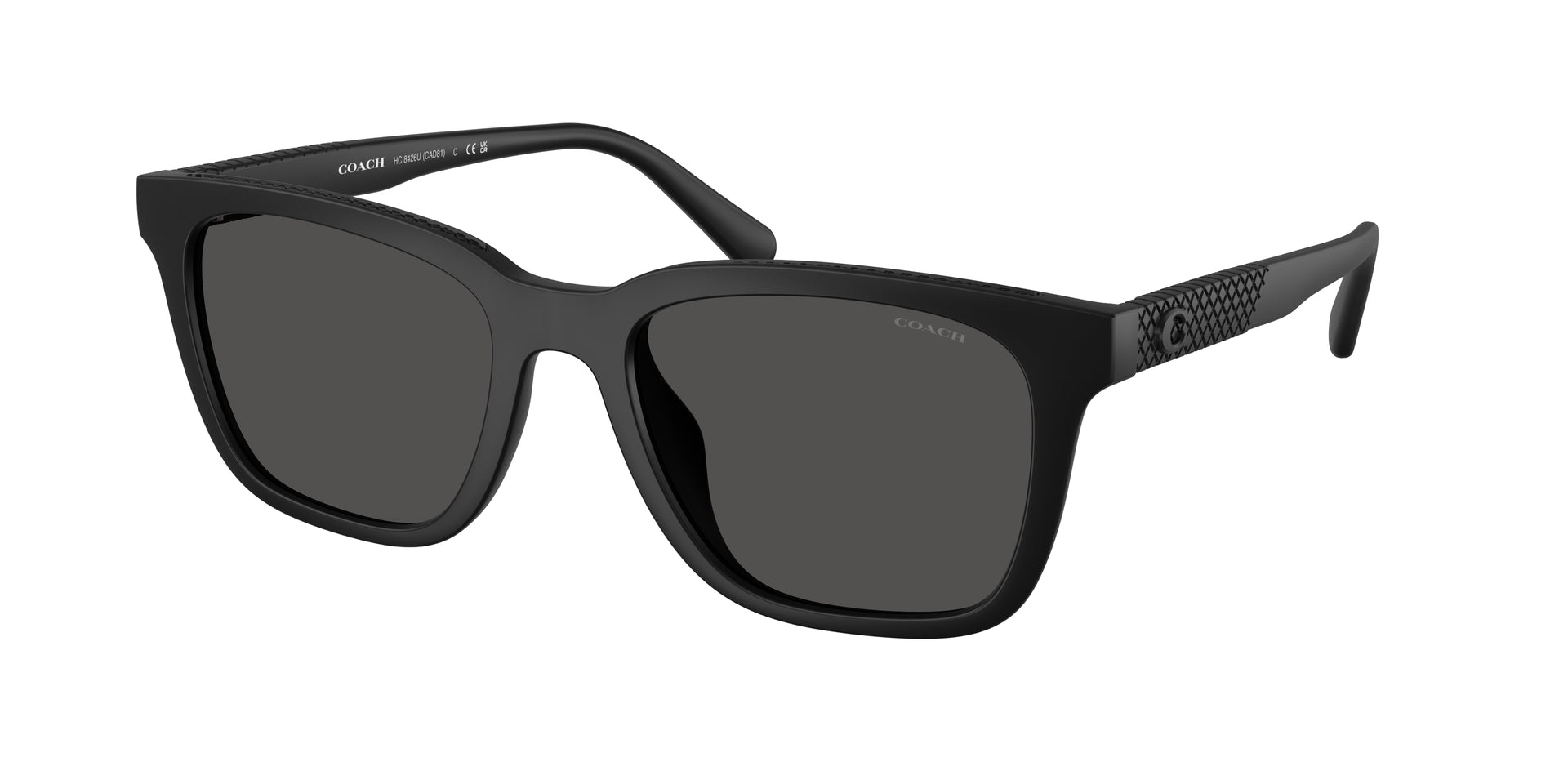 0HC8426U-Coach Sunwear-Matte Black