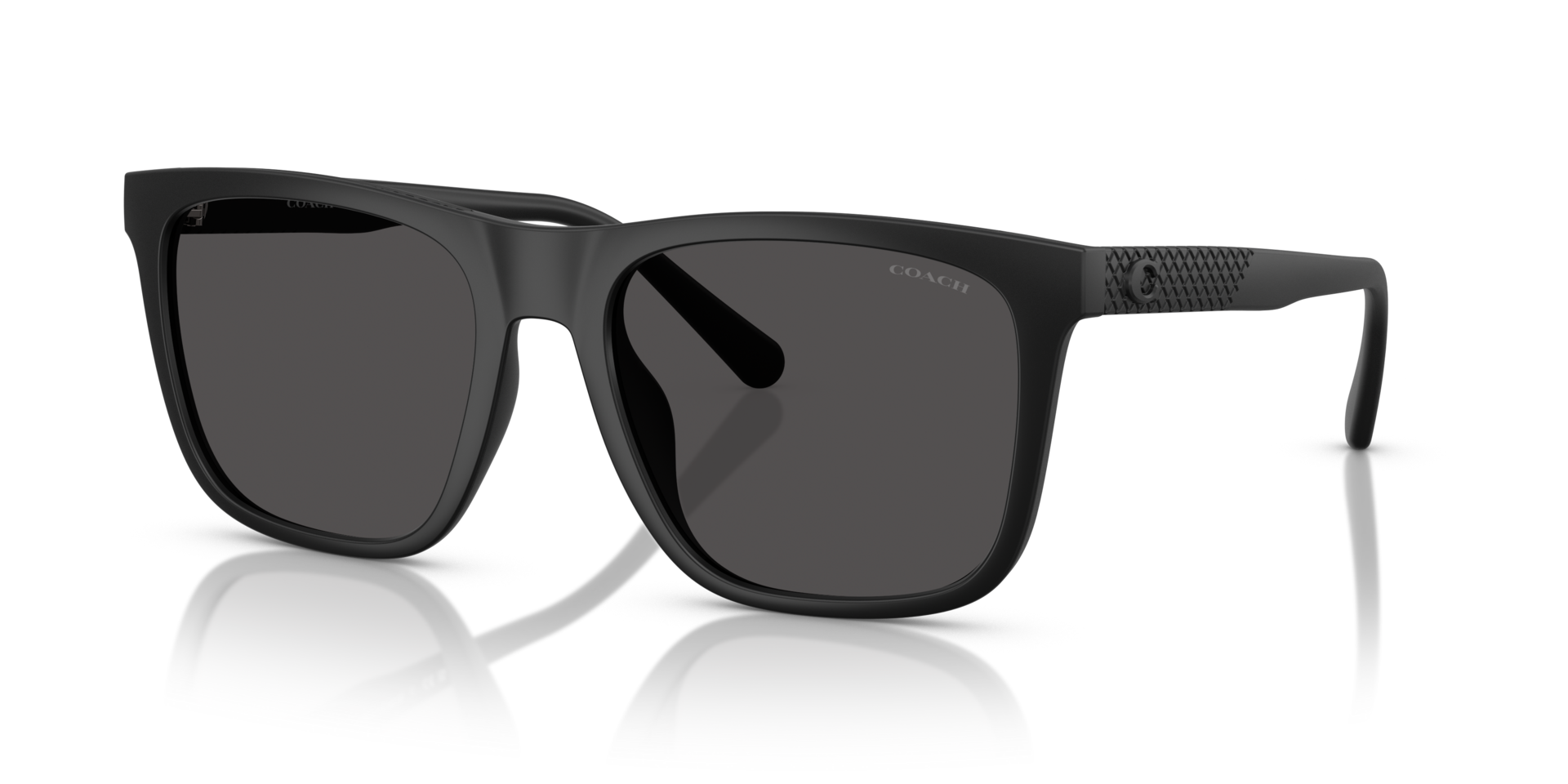 0HC8427U-Coach Sunwear-Matte Black