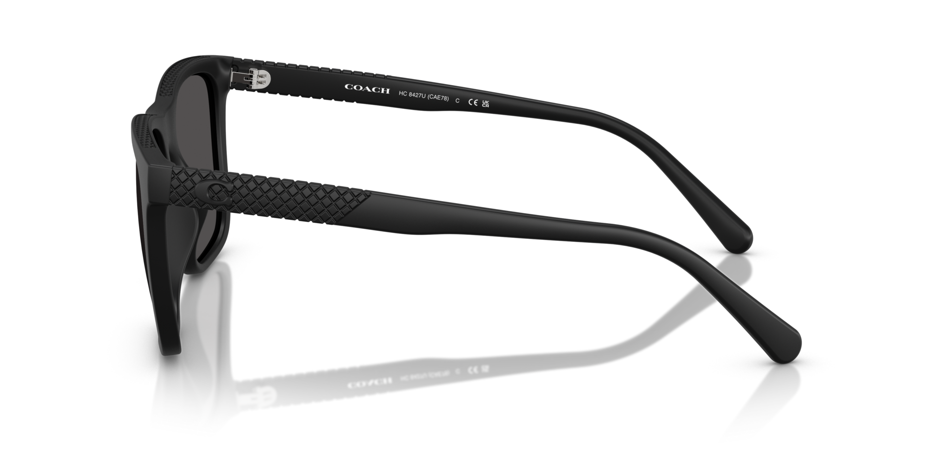 0HC8427U-Coach Sunwear-Matte Black