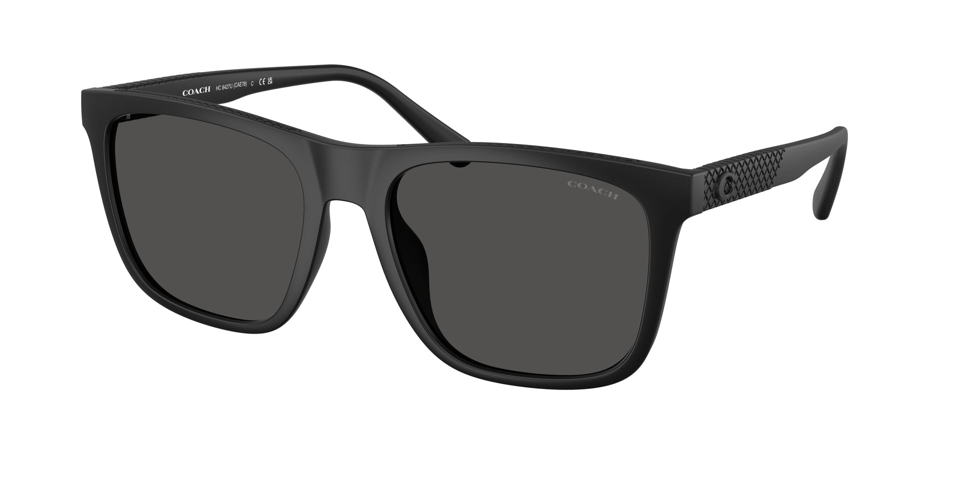 0HC8427U-Coach Sunwear-Matte Black