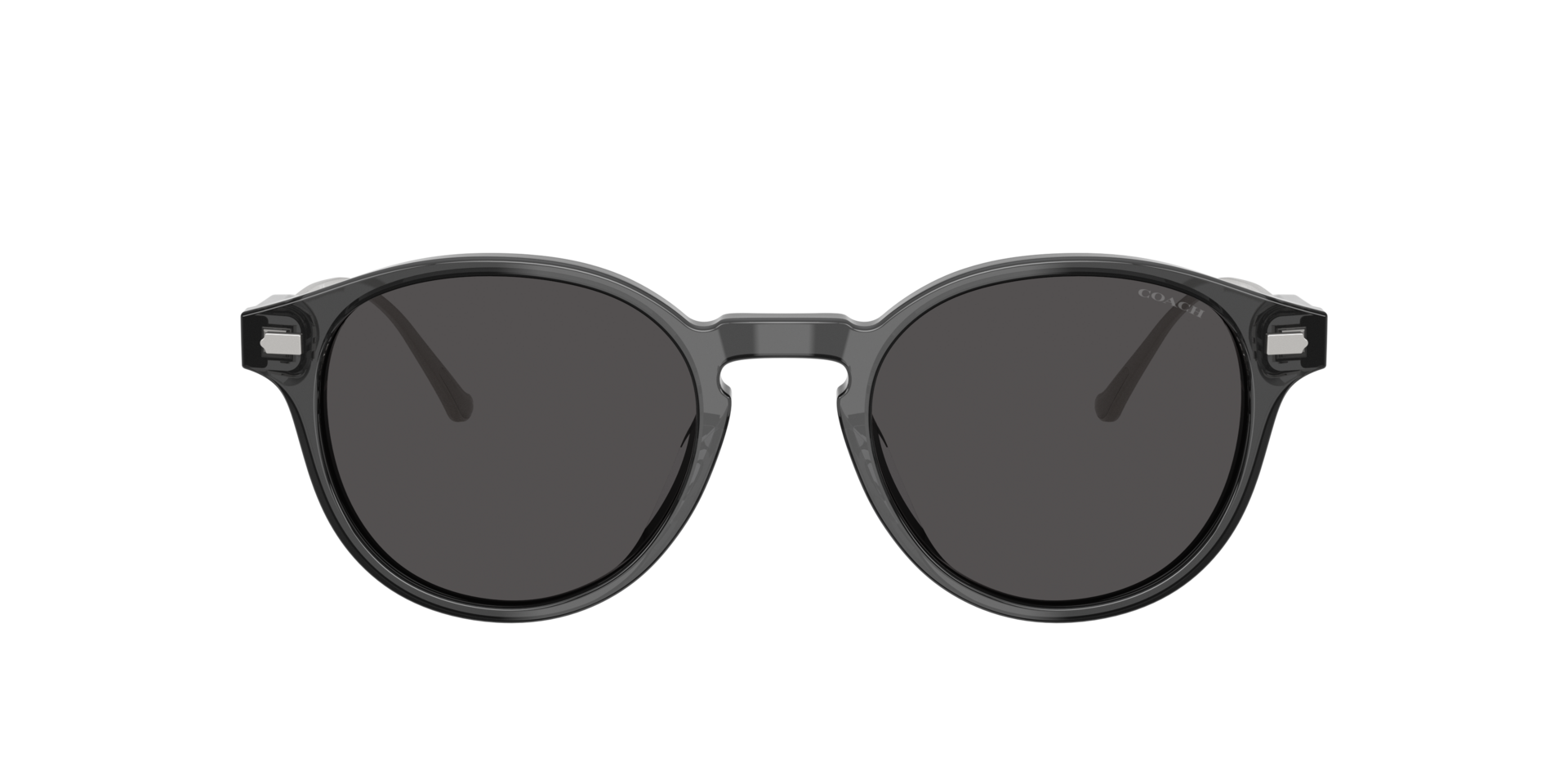 0HC8428U-Coach Sunwear-Transparent Grey