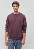 Crew Neck Brown Basic Sweatshirt