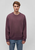 Crew Neck Brown Basic Sweatshirt