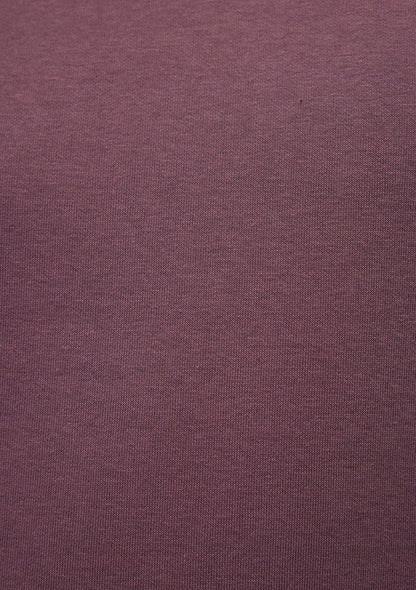 Crew Neck Brown Basic Sweatshirt