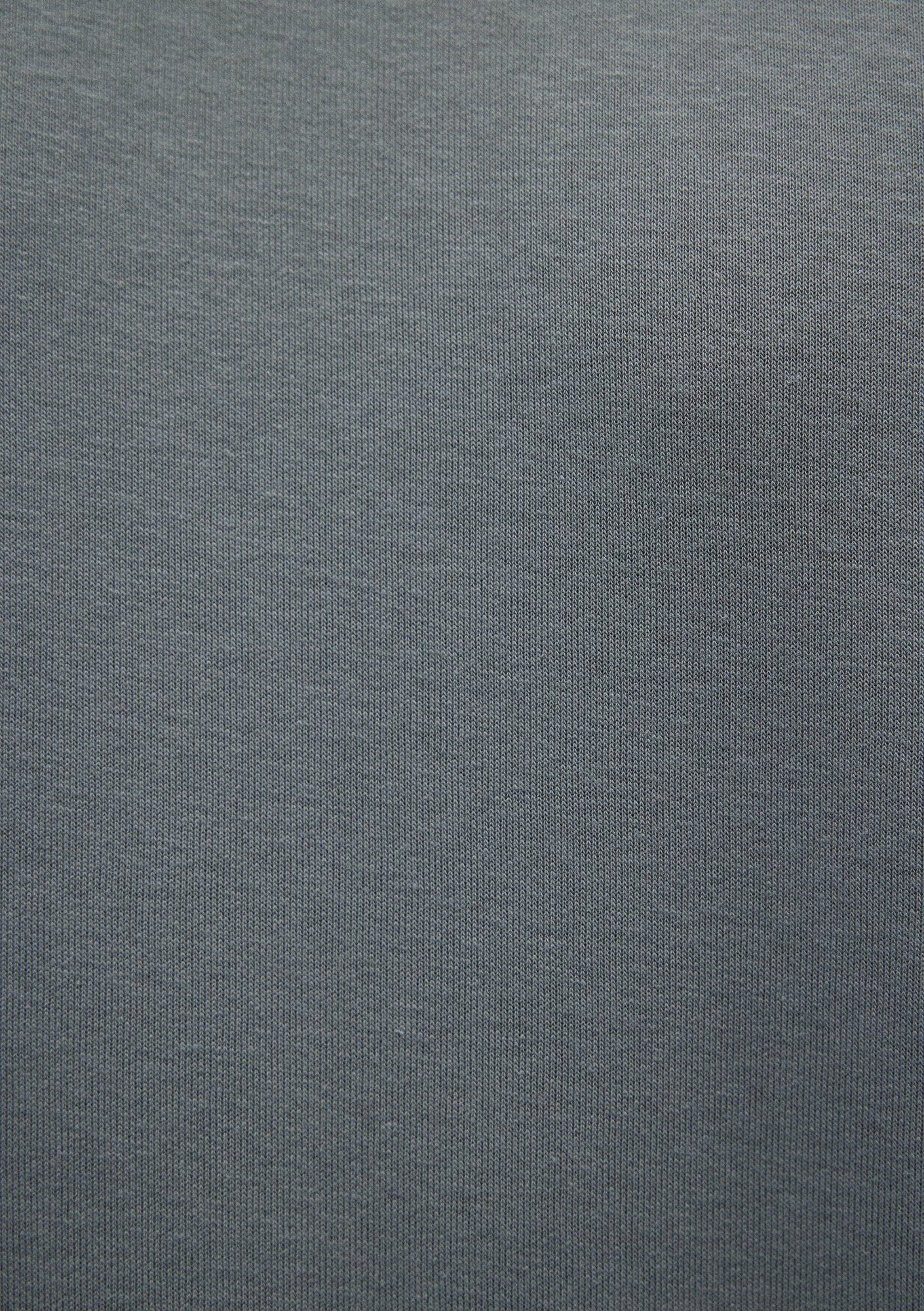 Crew Neck Green Basic Sweatshirt