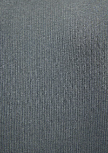 Crew Neck Green Basic Sweatshirt