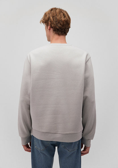 Crew Neck Grey Basic Sweatshirt