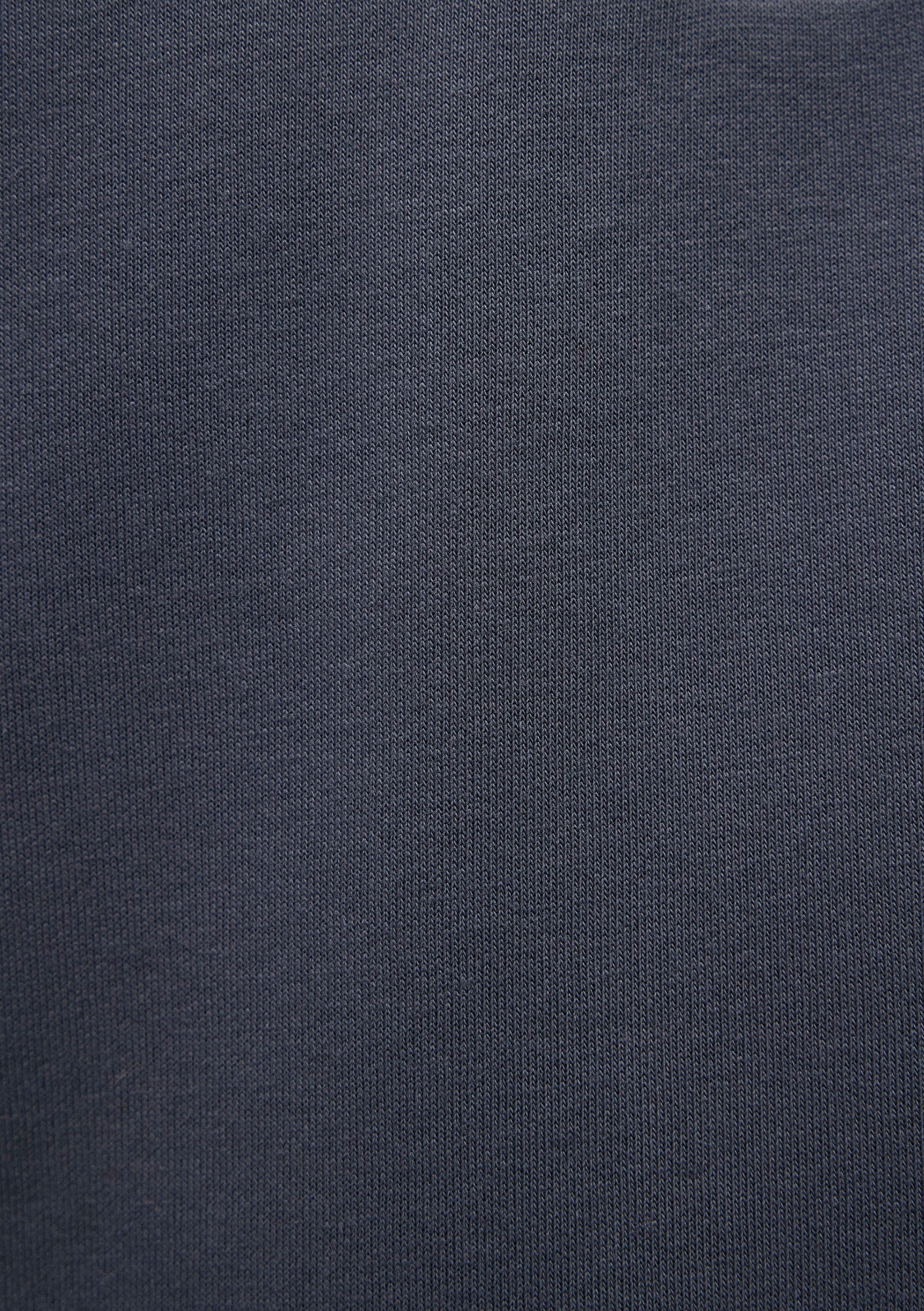 Half Zip Navy Basic Sweatshirt