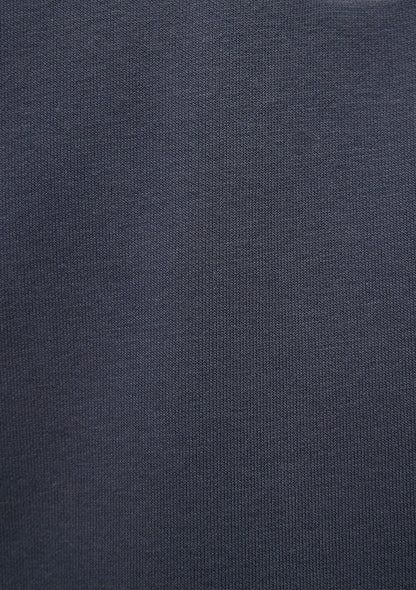 Half Zip Navy Basic Sweatshirt