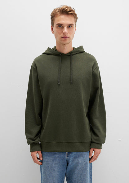 Hooded Green Sweatshirt