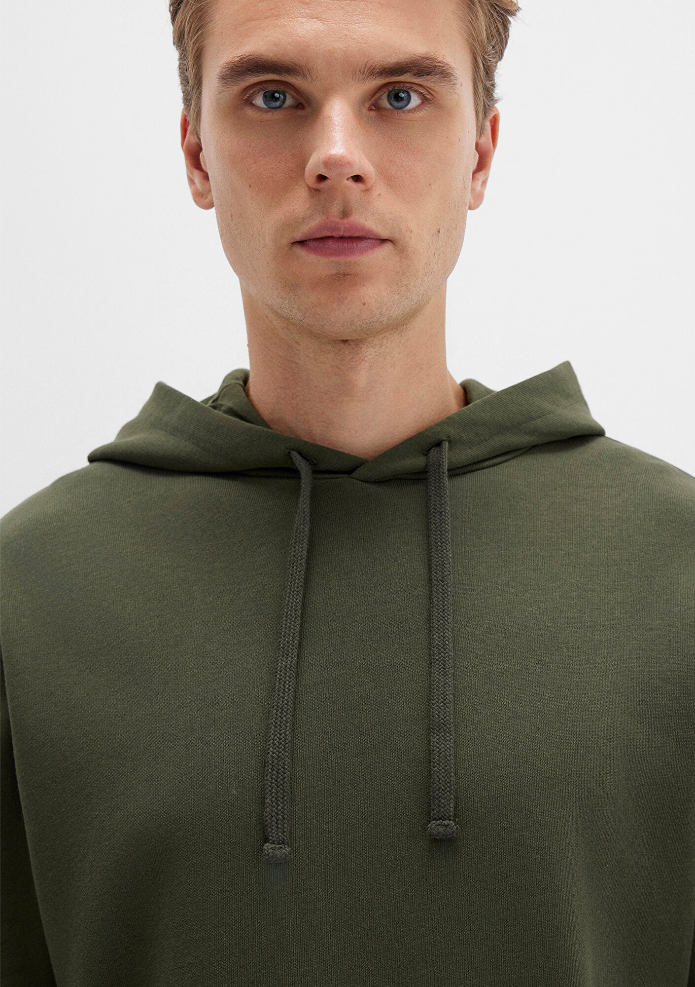 Hooded Green Sweatshirt
