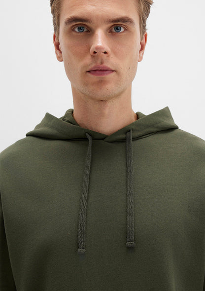 Hooded Green Sweatshirt