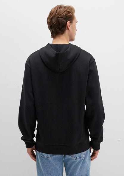 Hooded Black Sweatshirt