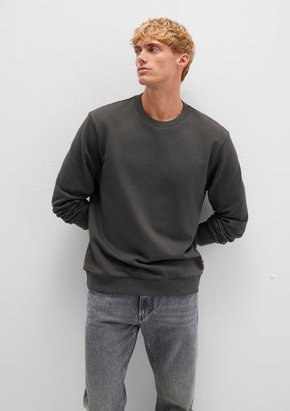 Crew Neck Green Sweatshirt