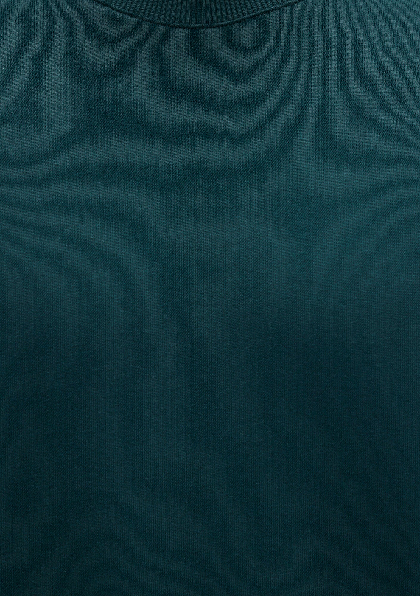 Crew Neck Green Sweatshirt