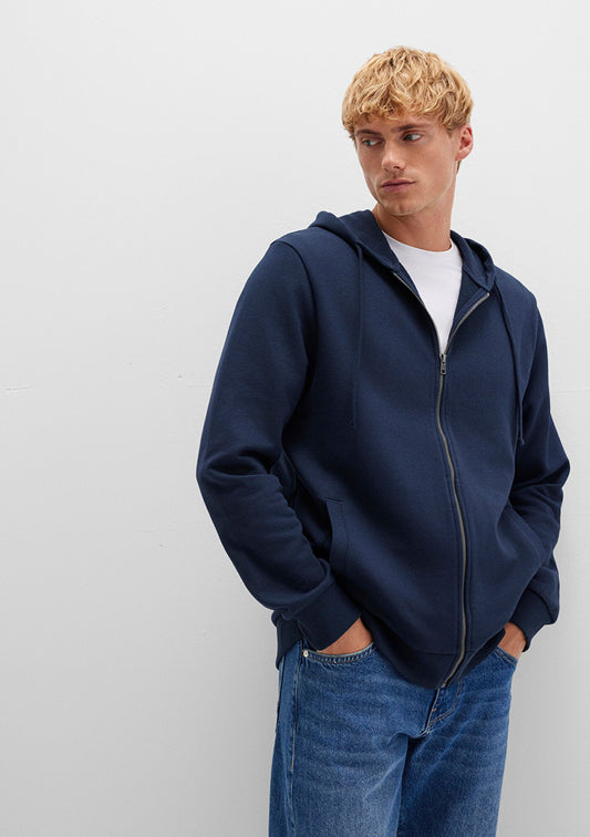 Crew Neck Navy Sweatshirt