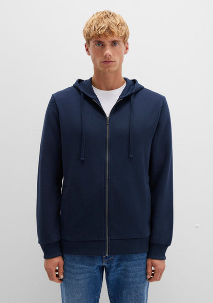 Crew Neck Navy Sweatshirt