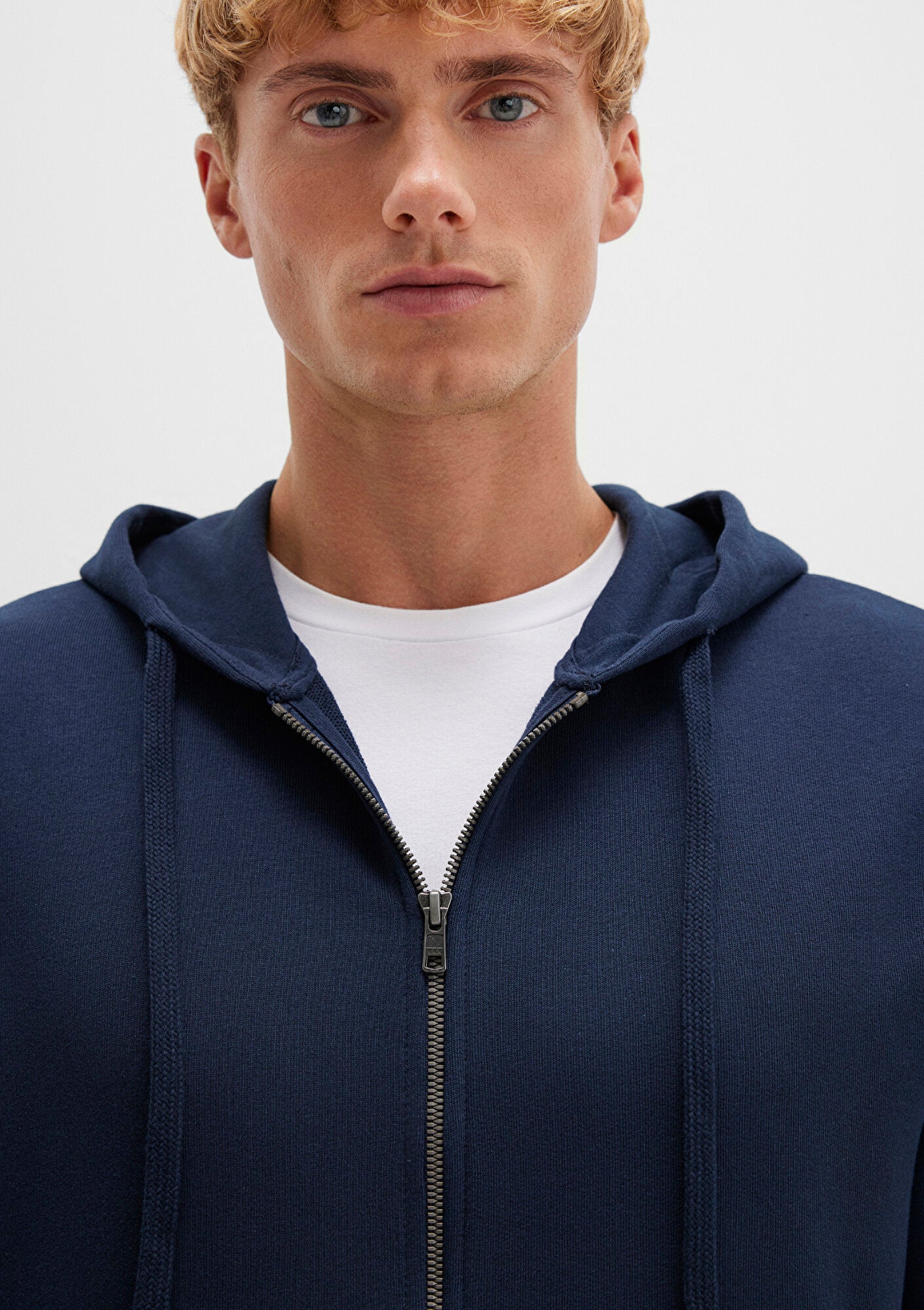 Crew Neck Navy Sweatshirt