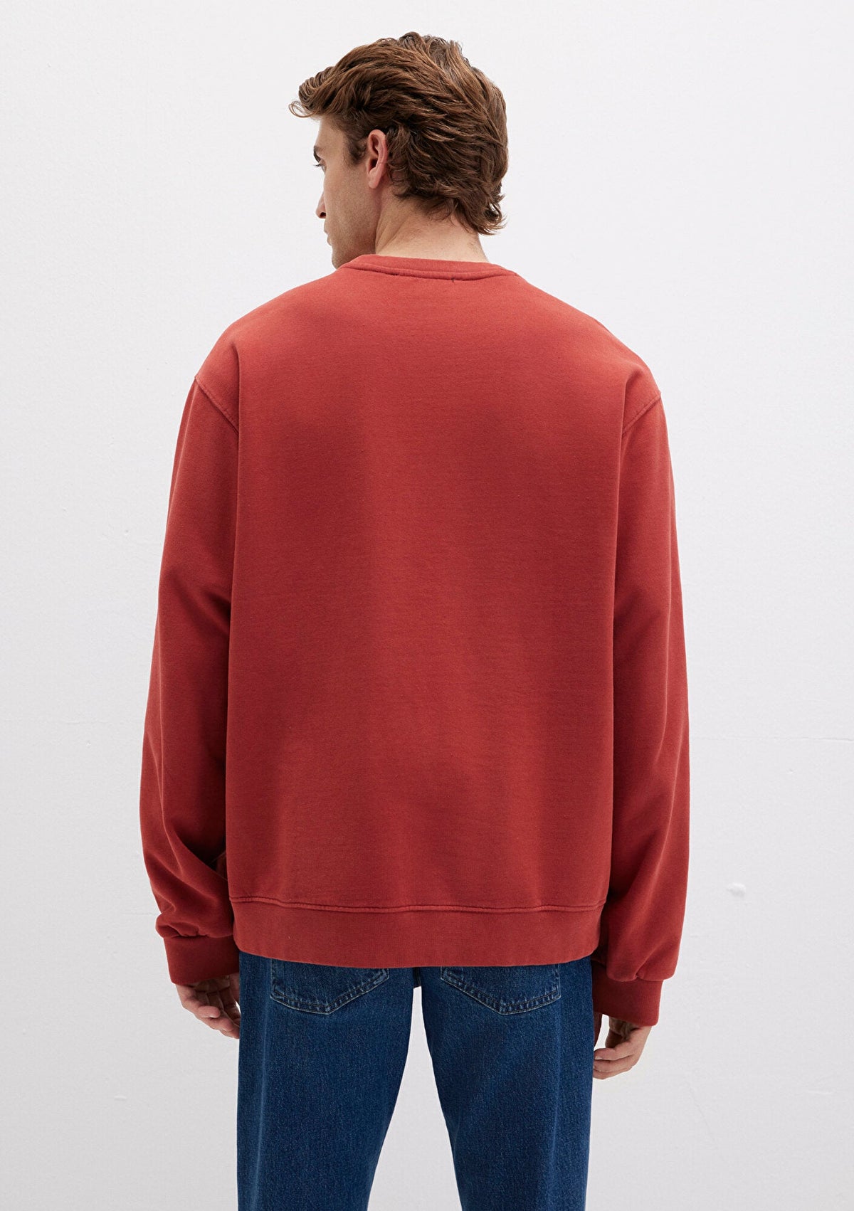 Red Crewneck Sweatshirt