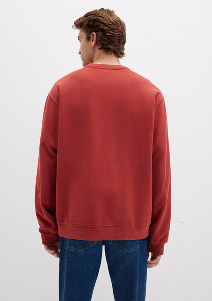 Red Crewneck Sweatshirt