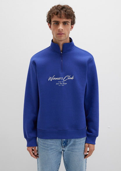 Blue Polo Sweatshirt