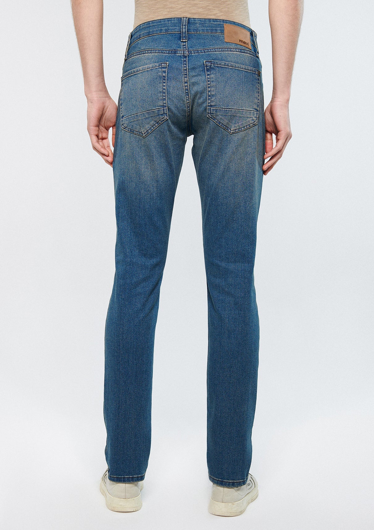 JAKE Shaded Brushed Denim Pant