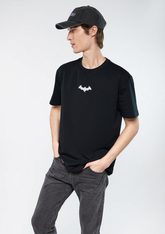 Batman Printed Black T-Shirt