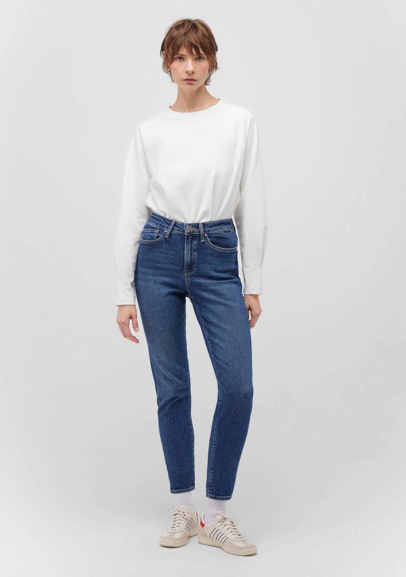 Cindy Dark Gold Shape Jean Pants