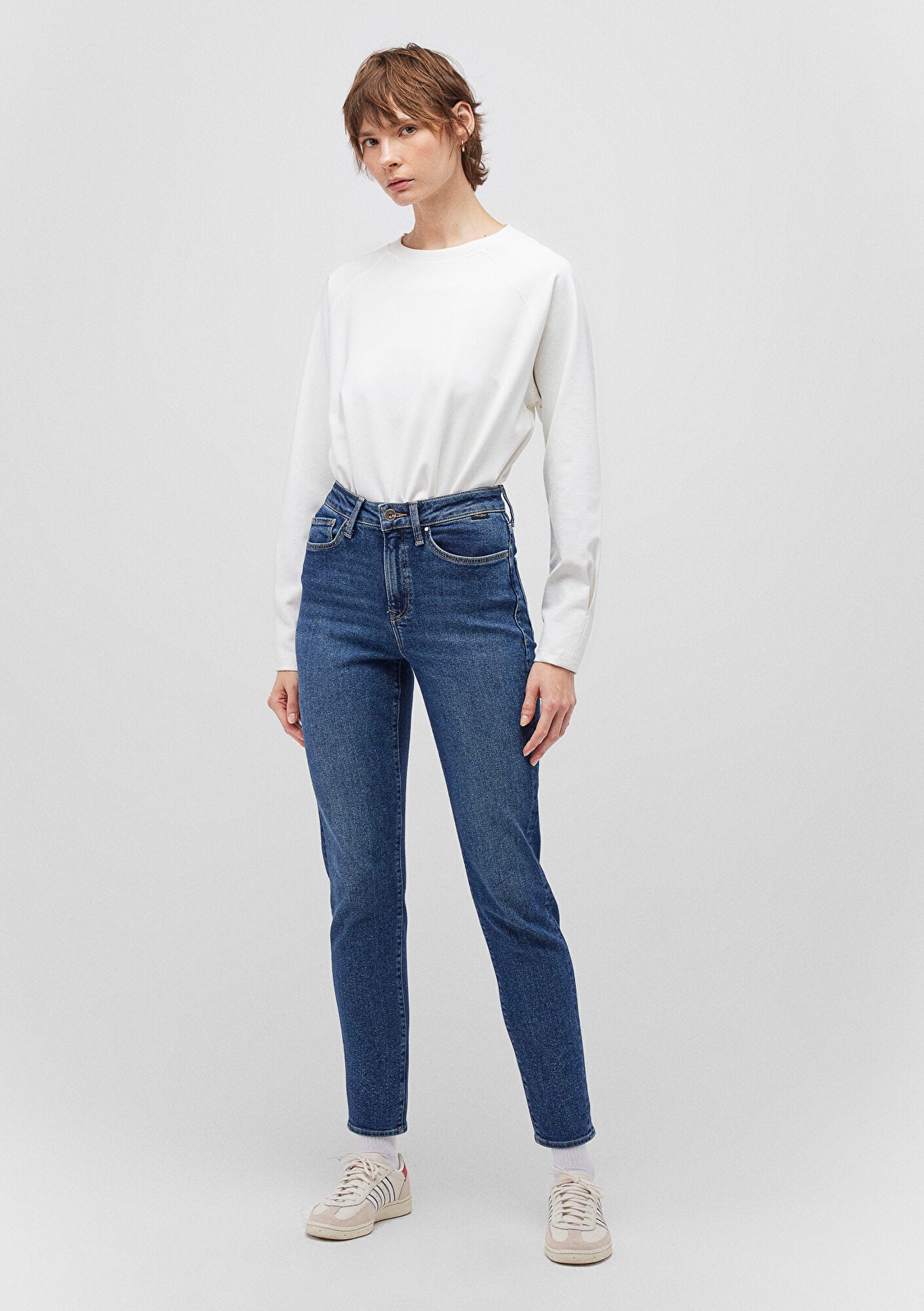 Cindy Dark Gold Shape Jean Pants