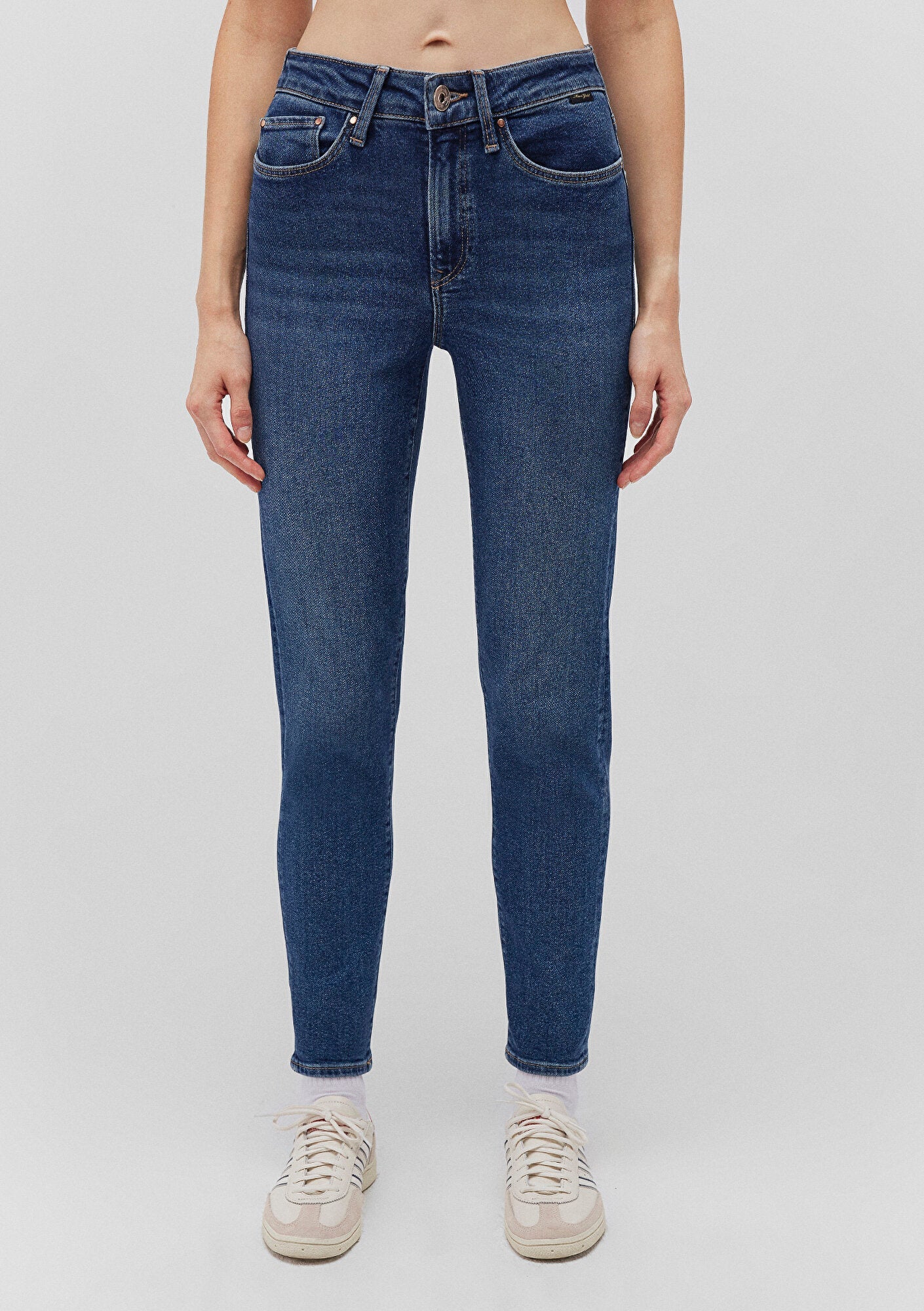 Cindy Dark Gold Shape Jean Pants