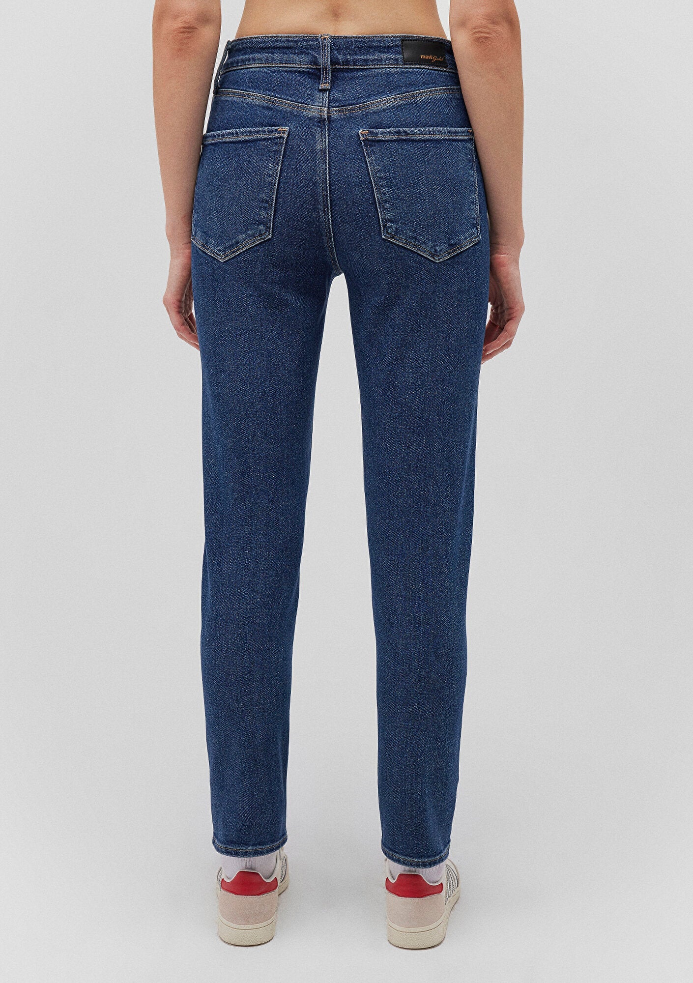 Cindy Dark Gold Shape Jean Pants