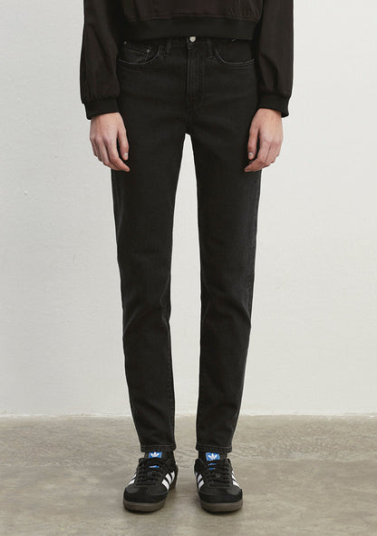 Cindy Mid Smoke Denim Jean Pants