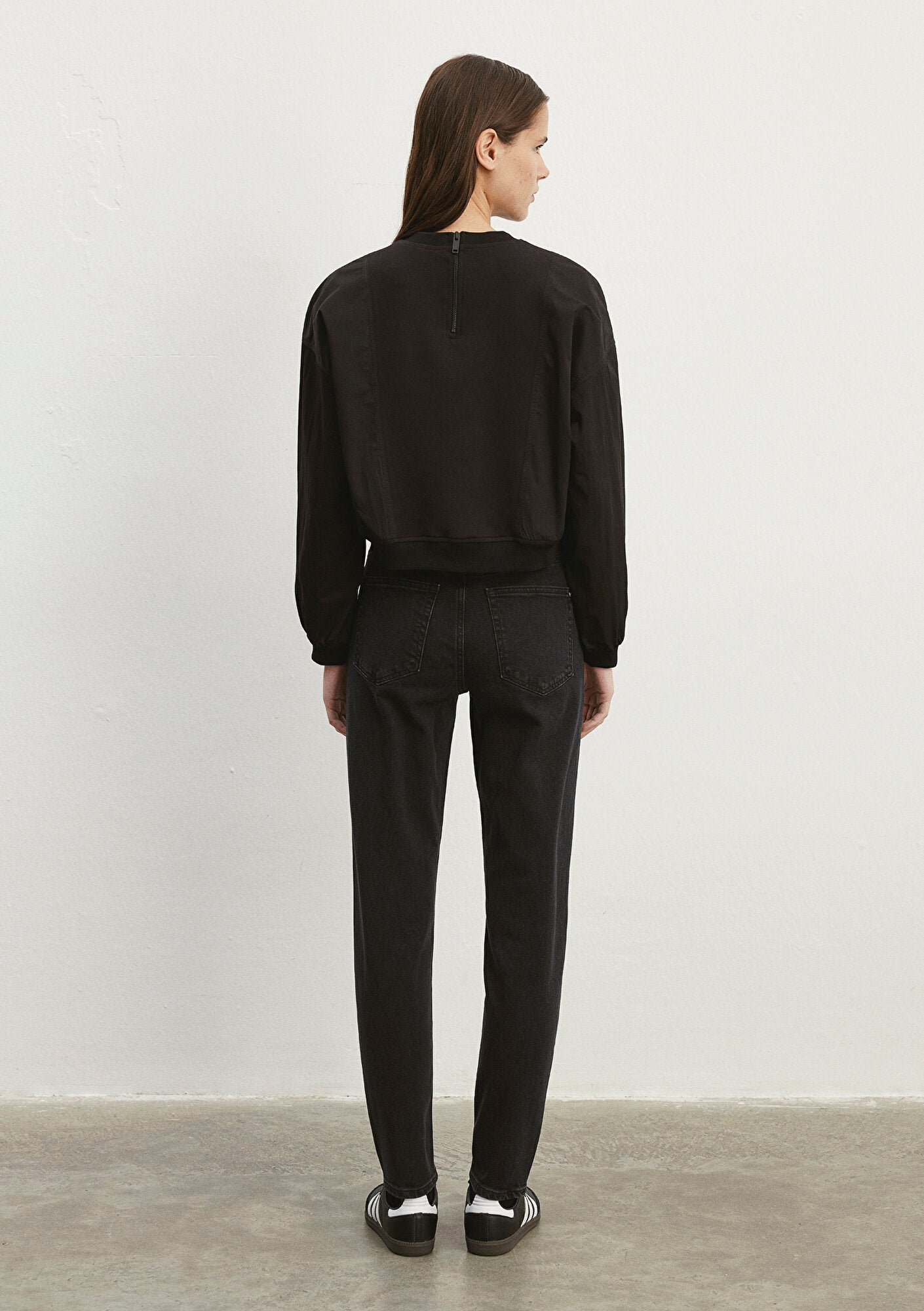 Cindy Mid Smoke Denim Jean Pants