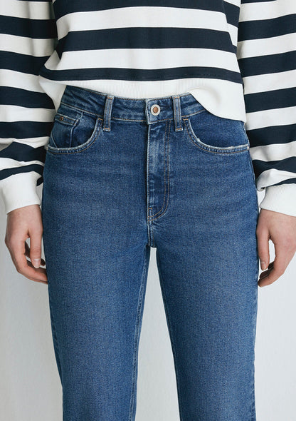 Cindy Mid Brushed College Jean Pants