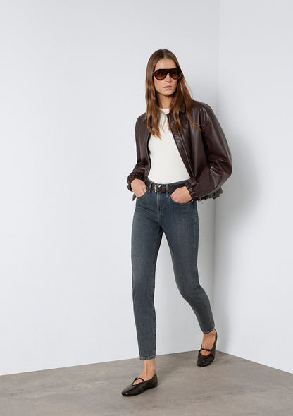 Cindy Dark Blue Premium Blue Jean Pants
