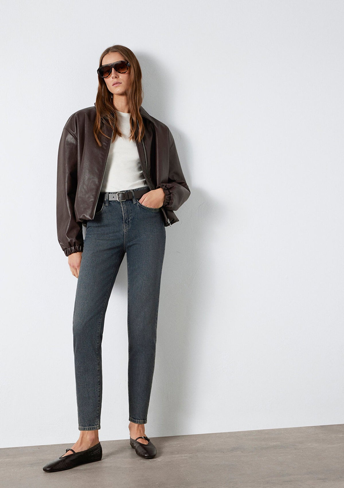 Cindy Dark Blue Premium Blue Jean Pants