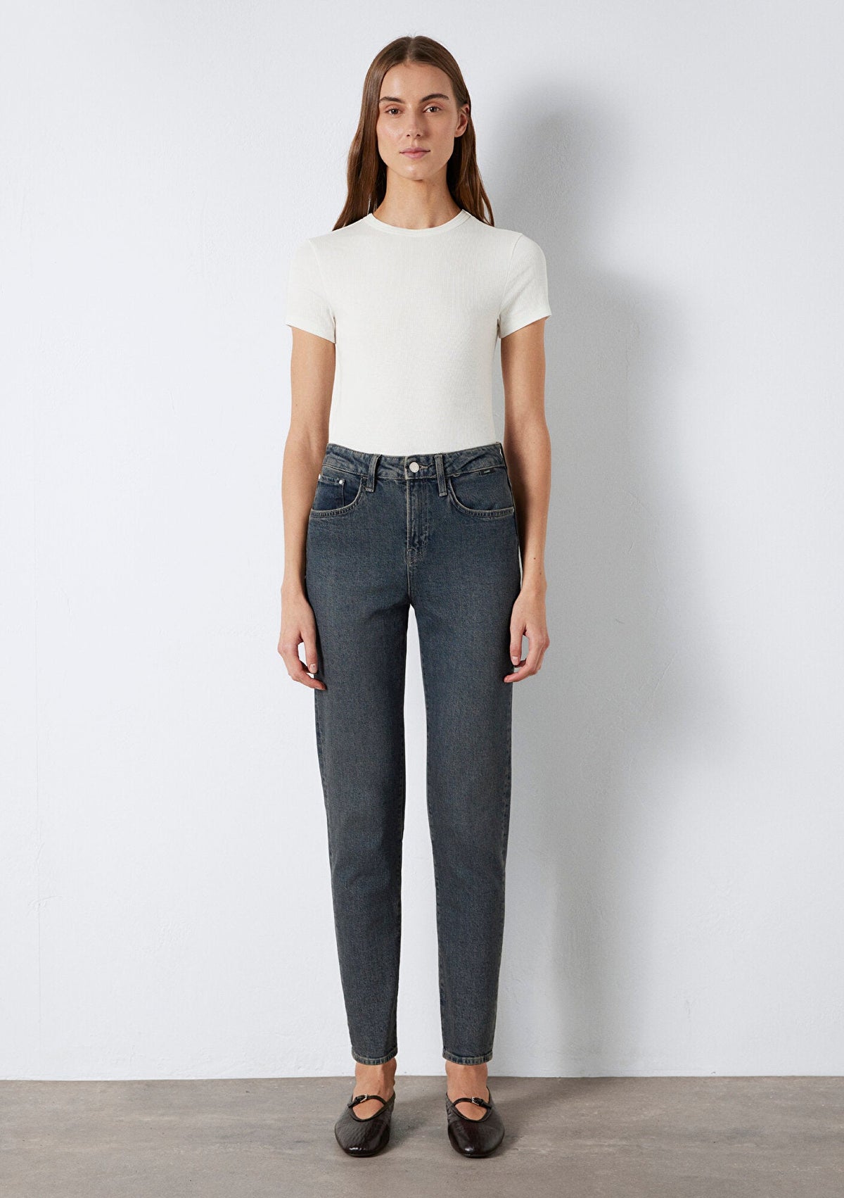 Cindy Dark Blue Premium Blue Jean Pants