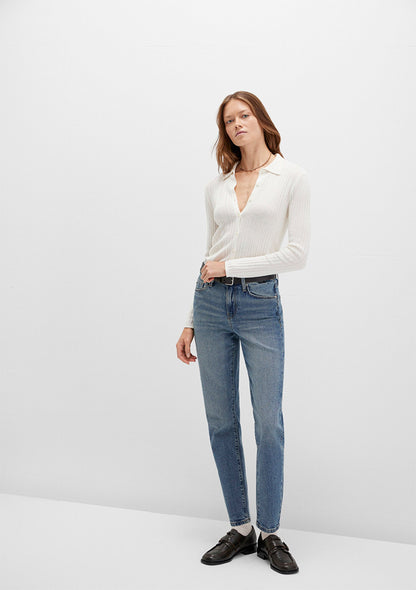 Cindy Classic Denim Blue Jean Pants