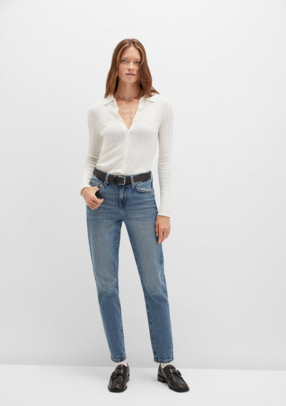 Cindy Classic Denim Blue Jean Pants