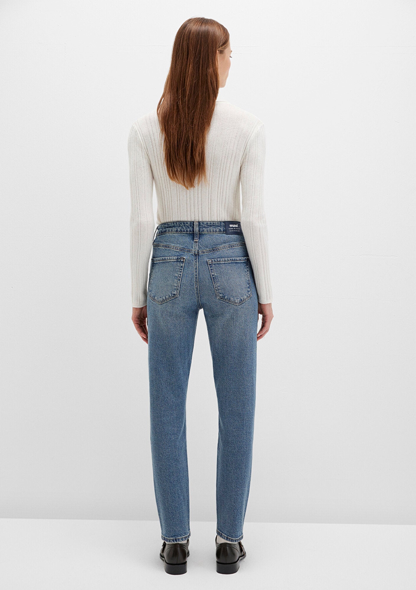 Cindy Classic Denim Blue Jean Pants