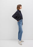 Cindy Mid Indigo Denim Jean Pants