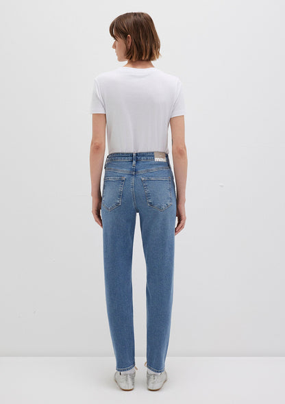 Cindy Mid Indigo Denim Jean Pants