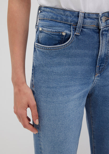 Cindy Mid Indigo Denim Jean Pants