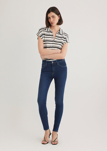 Tess Indigo Gold Premium Jean Pants