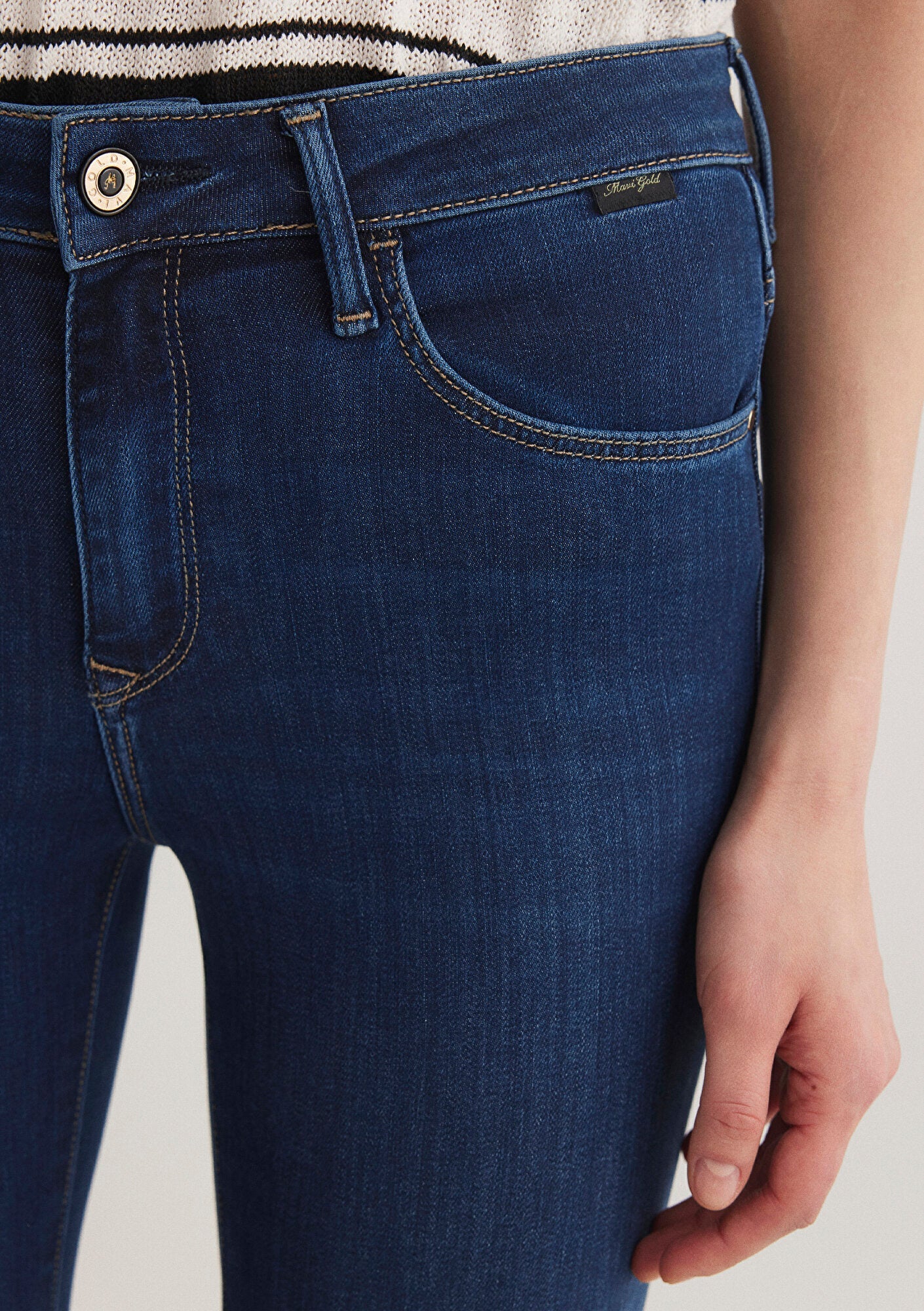 Tess Indigo Gold Premium Jean Pants